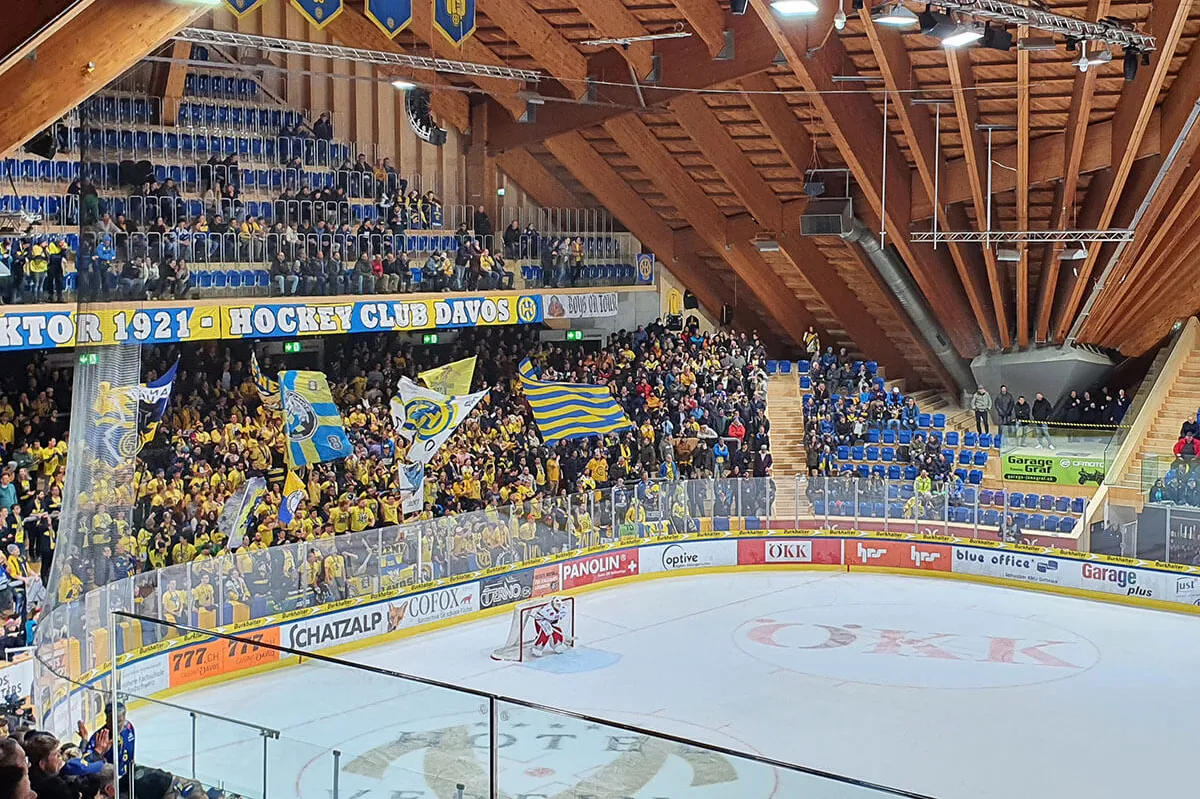 Eisstadion in Davos