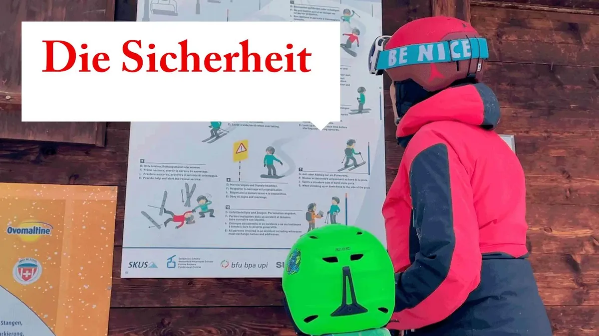 Thumbnail Video Skifahren mit Kindern,