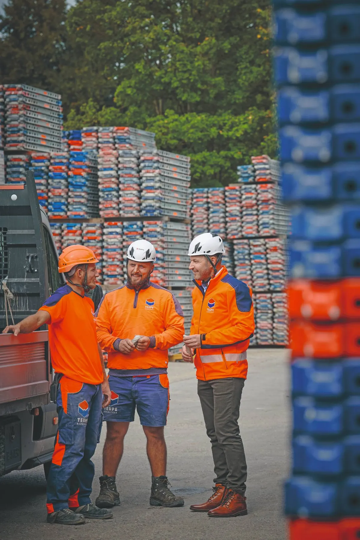 Max Rykart bei der Arbeit