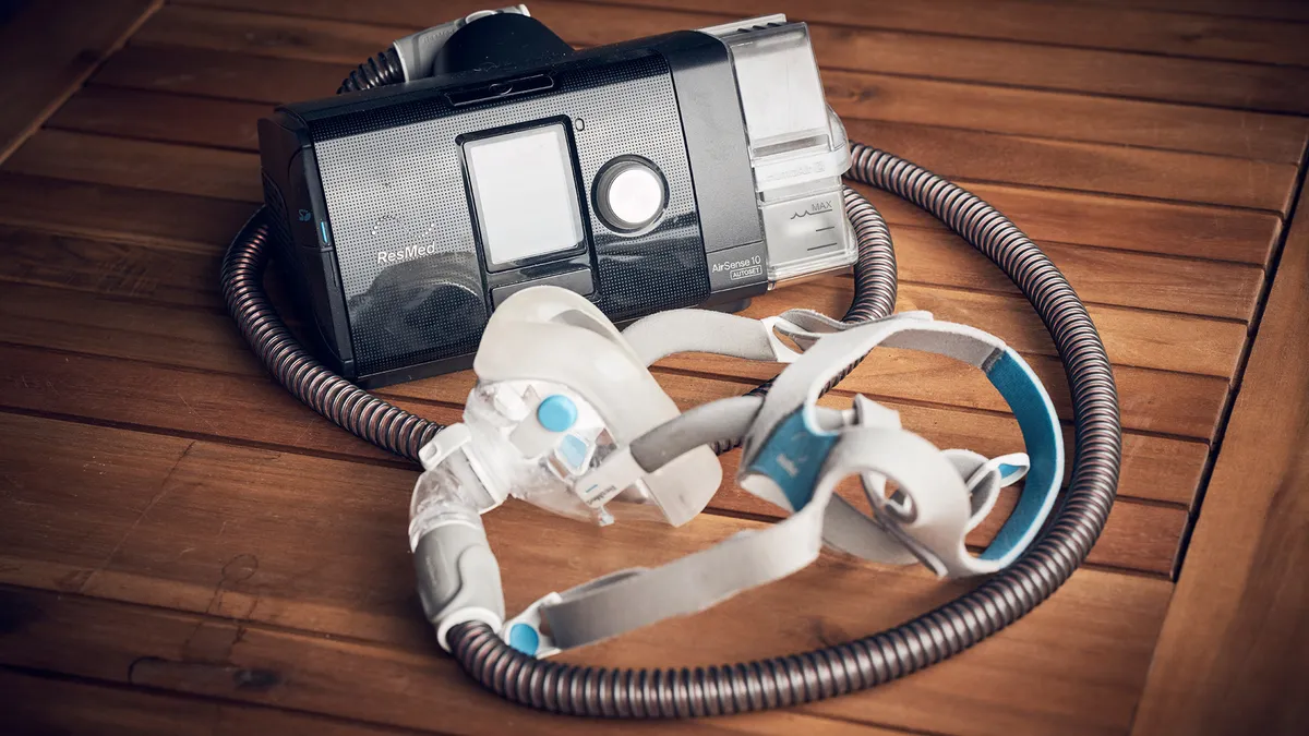 Maschine zur Überwachung der Schlafapnoe