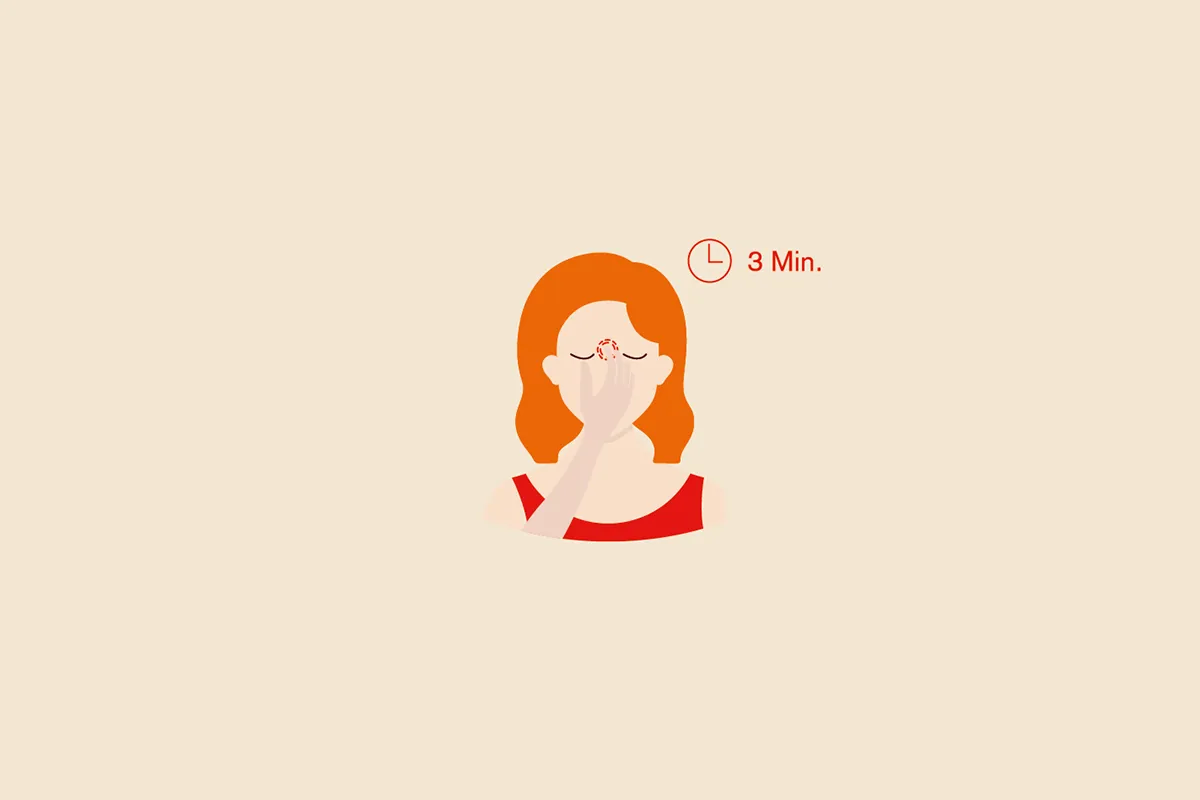Illustration Augenübung