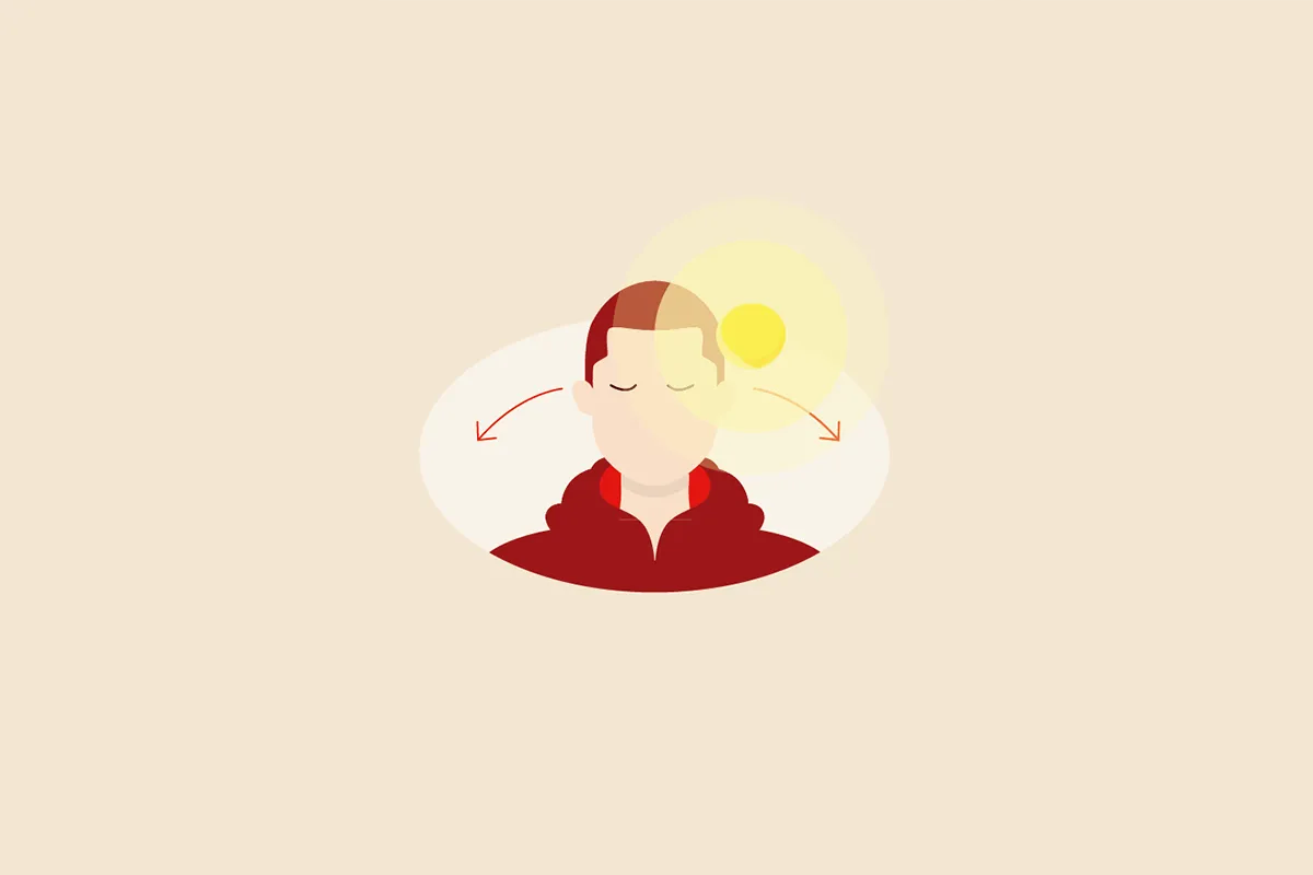 Illustration Augenübung