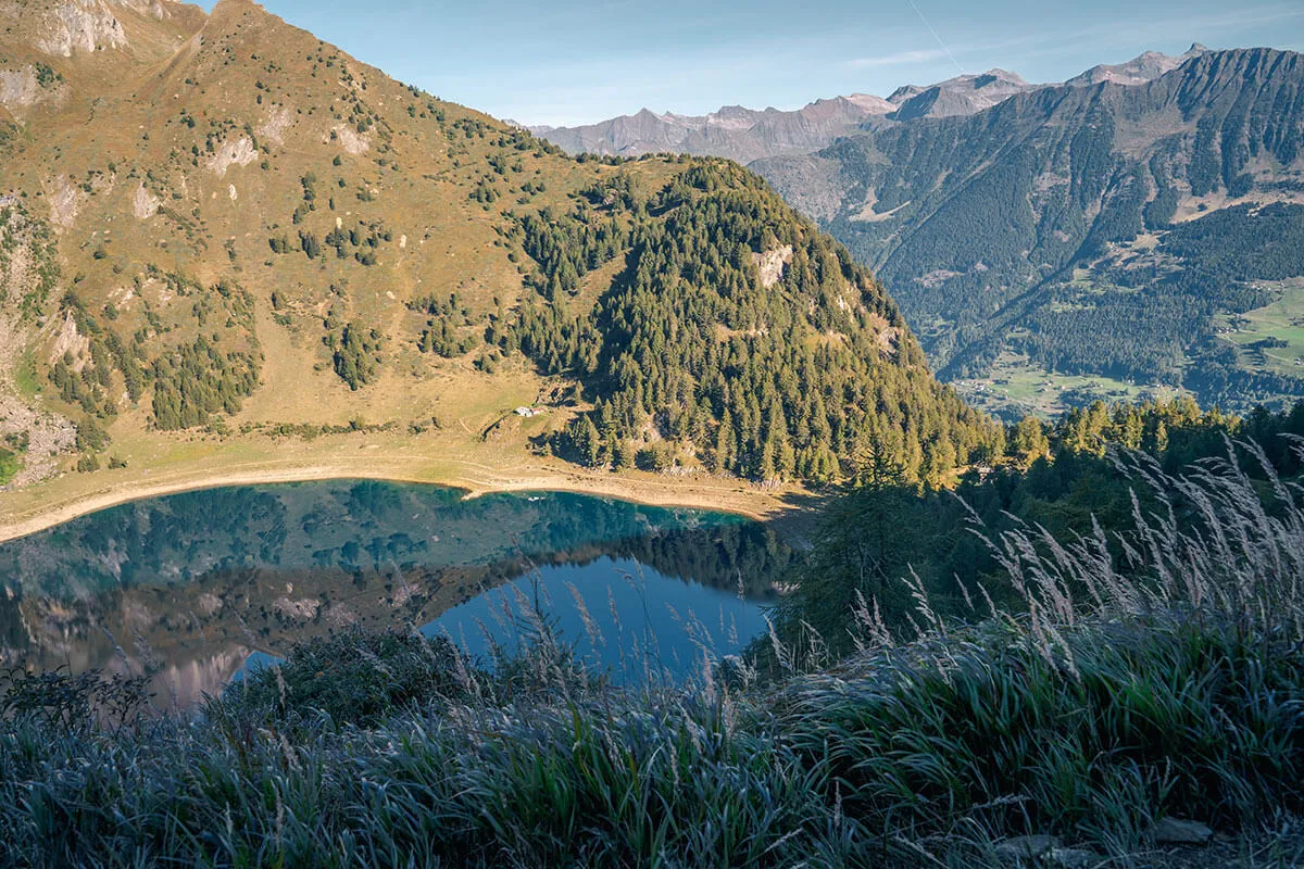 Blick auf den Laghetto del Tremorgio