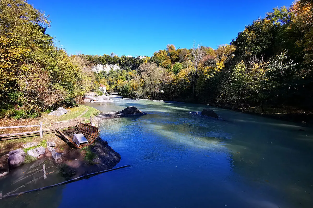 Schlucht Gole della Breggia