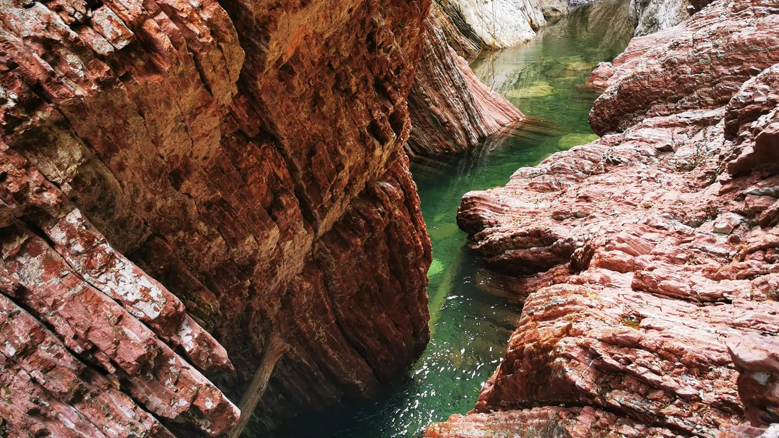 Schlucht Gole della Breggia