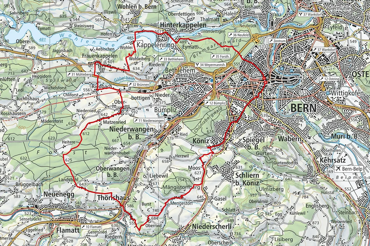 Karte Sattelfest auf Tour: Familien-Bike-Tour