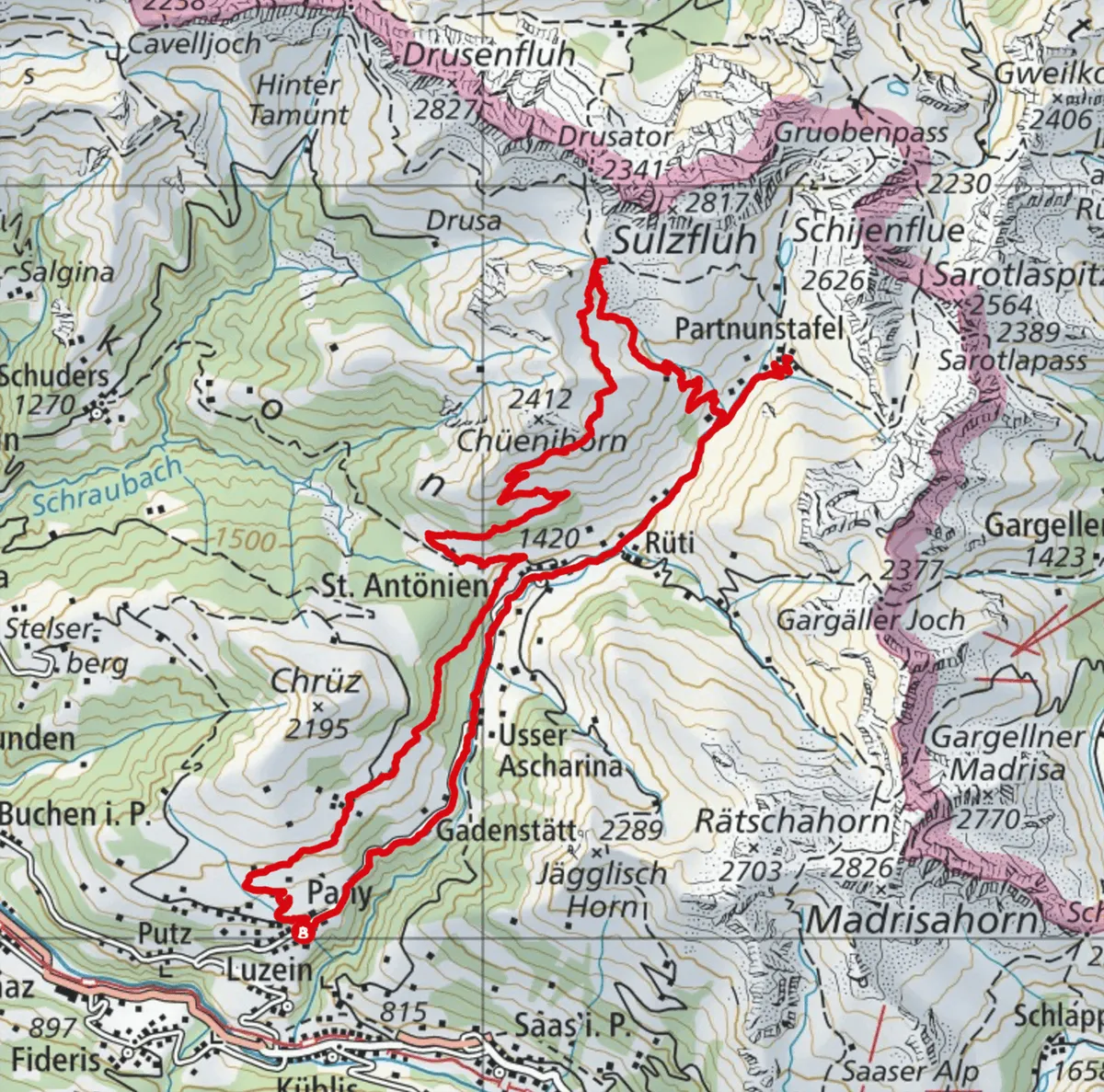 Karte Sattelfest auf Tour: E-Bike-Tour