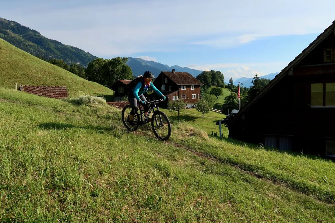 Trailspass pur in der Zentralschweiz, Trudybike